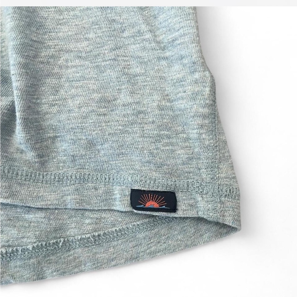 Faherty Light Blue Polo Short Sleeve Tee Shirt - Picture 3 of 9